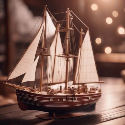 2024年2月28日　木工　帆船模型